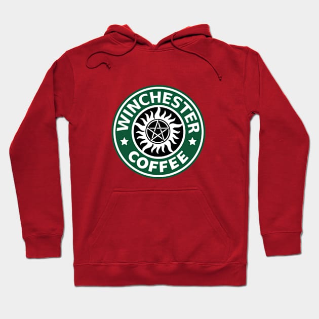Winchester Coffe Hoodie by Winchestered